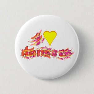 Dancer *Rayjii* 2 Inch Round Button