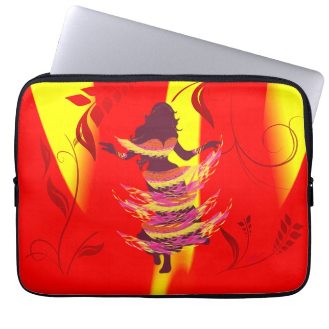 Dancer *Rayjii* Laptop Sleeve (Front)