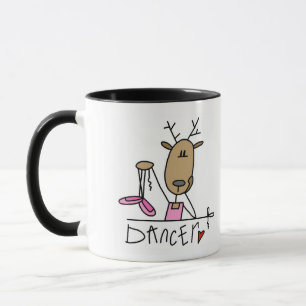 Dancer Reindeer Tshirts and Gifts Mug