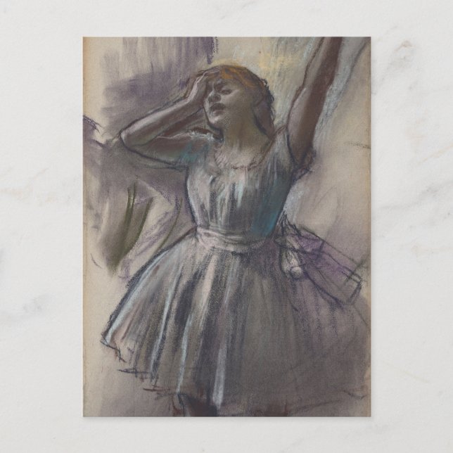 Dancer stretching Edgar Degas Postcard (Front)