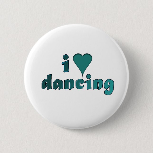 Dancer *Tonia* 2 Inch Round Button (Front)