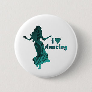 Dancer *Tonia* 2 Inch Round Button