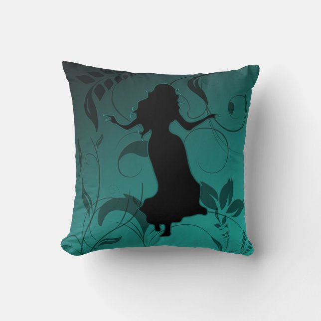 Dancer *Tonia* Throw Pillow (Front)