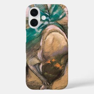 Dancer Tying Her Ribbons by Edgar Degas iPhone 16 Case