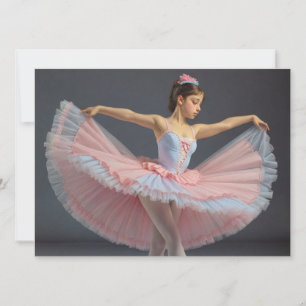 Dancer unfurling her tutu