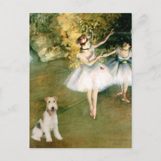 Dancer - Wire Fox Terrier #1 Postcard