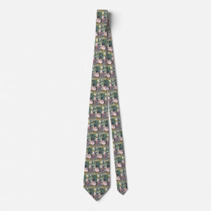 Dancer with a Bouquet of Flowers by Edgar Degas Tie