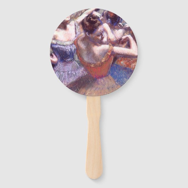 Dancers 1899 Edgar Degas    Hand Fan (Front)