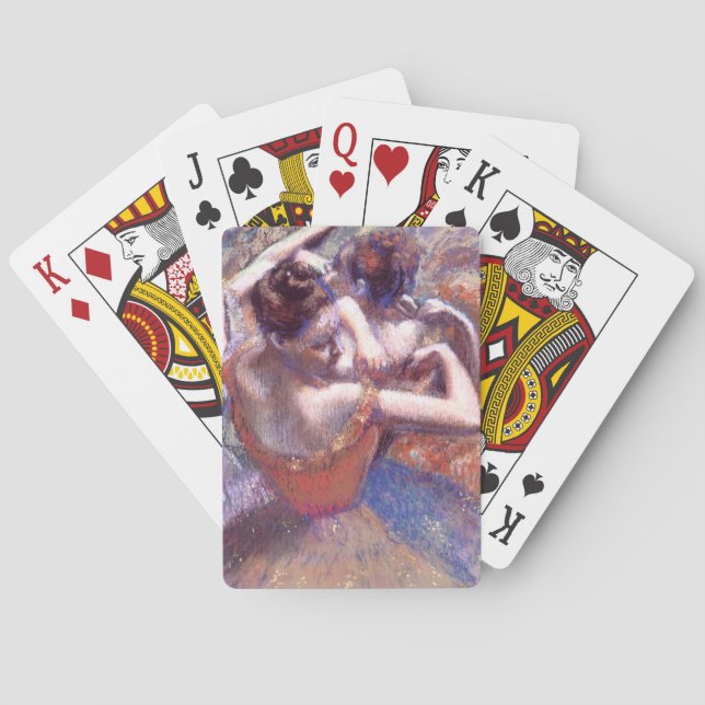 Dancers 1899 Edgar Degas    Playing Cards (Back)
