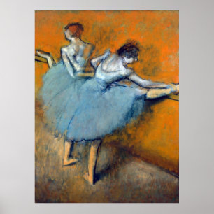 Dancers at the Barre, Edgar Degas Poster