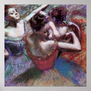 Dancers by Degas Poster