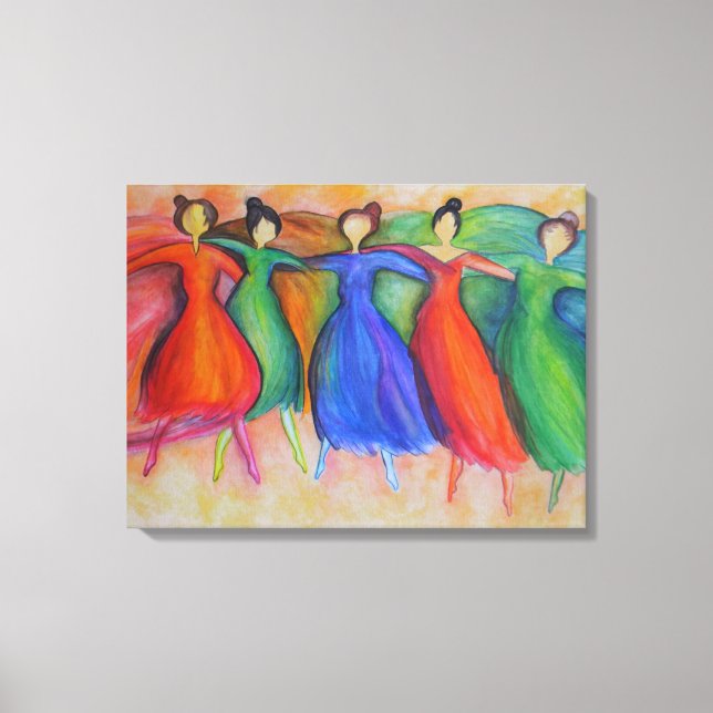 Dancers Canvas (Front)