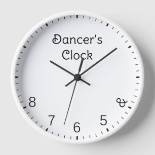 Dancer's Clock - Funny Dance Humour 5, 6, 7, 8