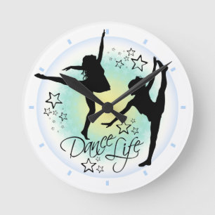 Dancer's, Dance Life Round Clock