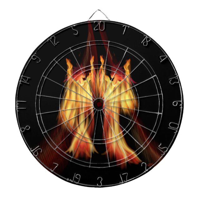 Dancers Dartboard (Front)