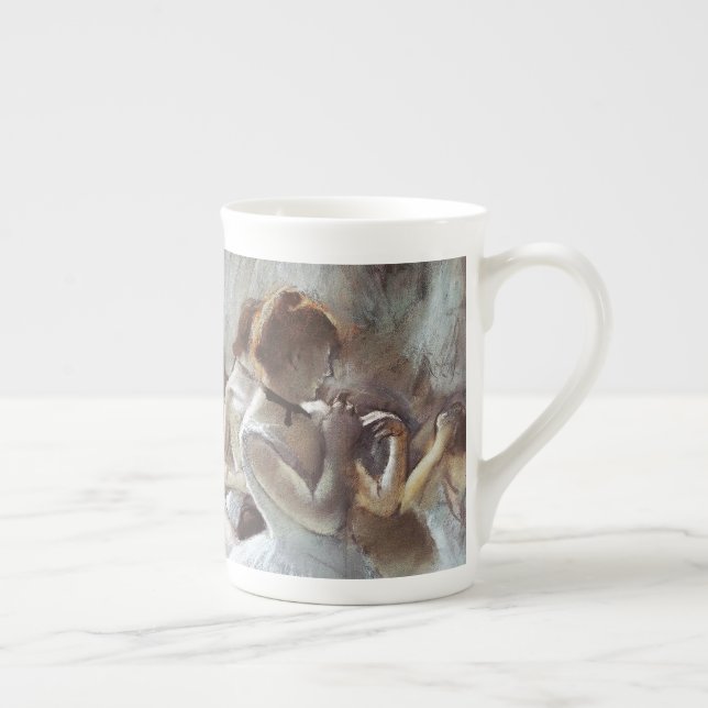 Dancers Edgar Degas     Bone China Mug (Right)