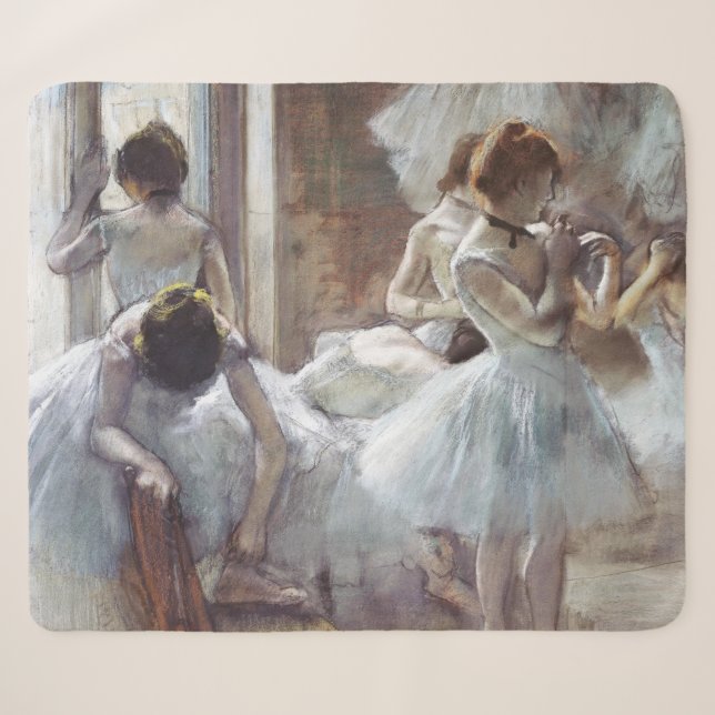 Dancers Edgar Degas  Sherpa Blanket (Front (Horizontal))