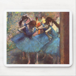 Dancers in Blue Mouse Pad