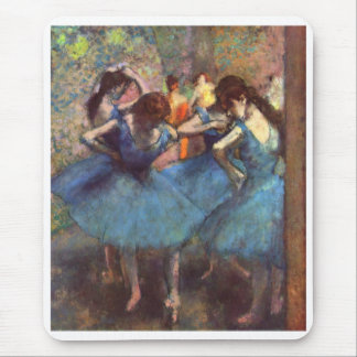 Dancers in Blue Mouse Pad