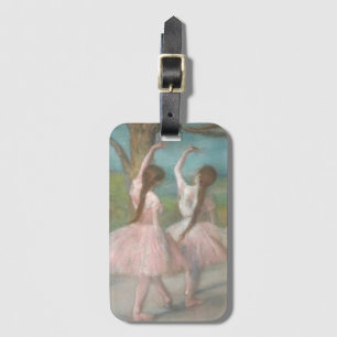 Dancers in Pink Edgar Degas Luggage Tag