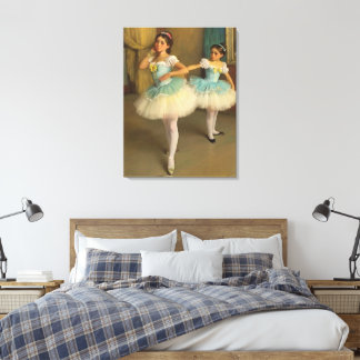 Dancers in the Romantic Style Canvas Print