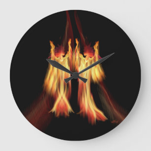 Dancers Large Clock