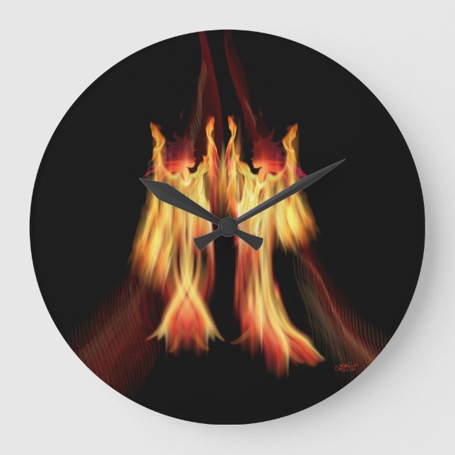 Dancers Large Clock (Front)