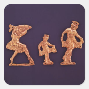 Dancers of goddess Demeter Square Sticker