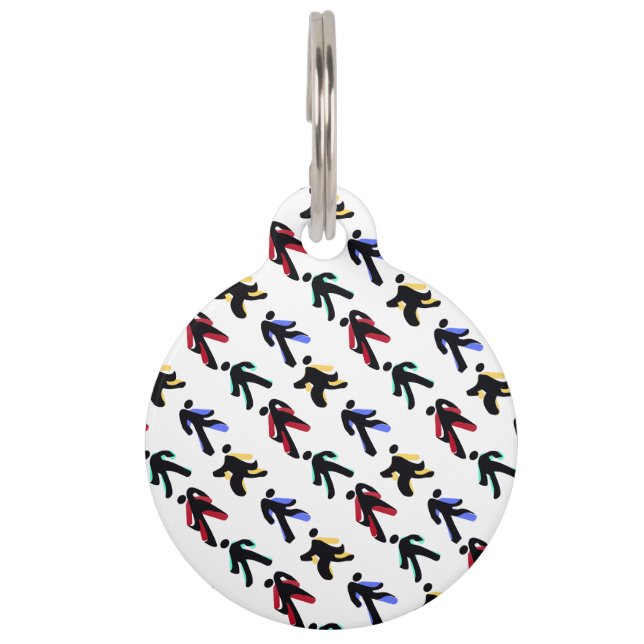 dancers pet tag (Front)