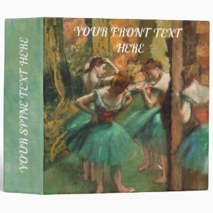 Dancers, Pink and Green by Degas, Art Binder