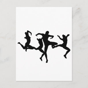 DANCERS POSTCARD