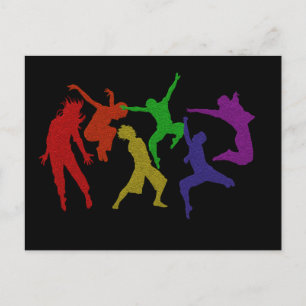 Dancers Postcard