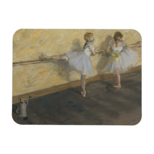 Dancers Practising at the Barre Magnet