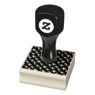 Dancers Rubber Stamp