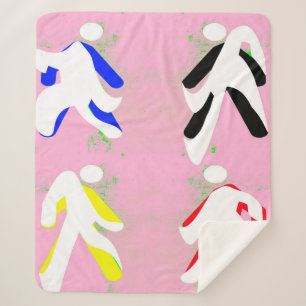 Dancers Sherpa Blanket