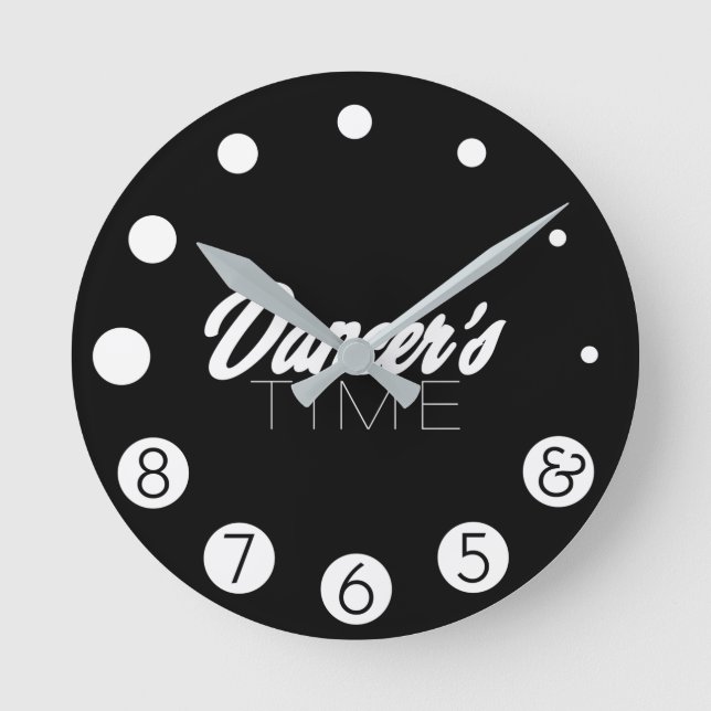 Dancer's Time. Round Clock (Front)