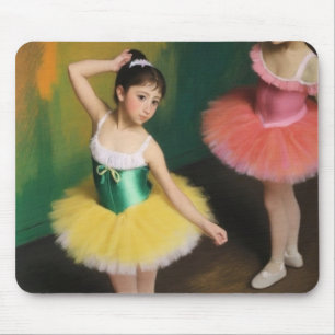 Dancers with beautiful bright colors mouse pad