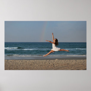 Dances With Rainbow Poster