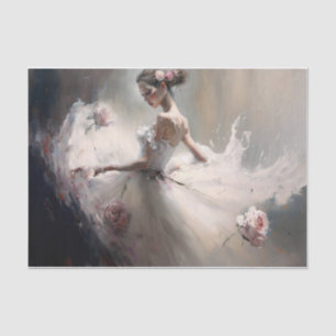 Dances with the roses tissue paper
