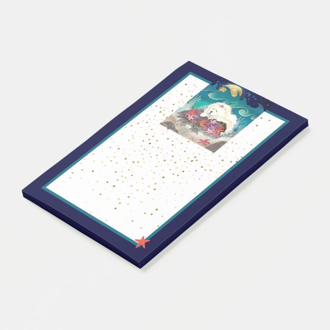 DANCIEN AVEC LA BOUche crème STARZ Post-It Notes (Incliné)