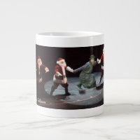 Dancin' Chassid & Santas Giant Coffee Mug