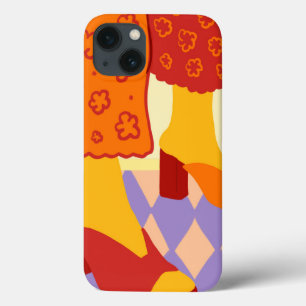 Dancing Across Chequered Dreams iPhone 13 Case
