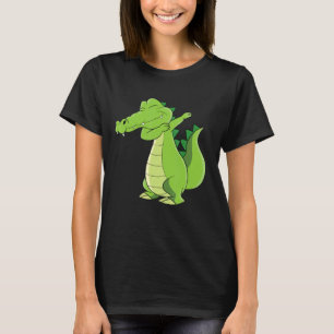 Dancing Alligator Funny Dabbing Alligator T-Shirt