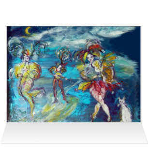 DANCING AND MUSIC IN THE NIGHT,Venetian Masquerade