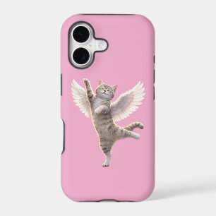 Dancing Angel Cat with Wings