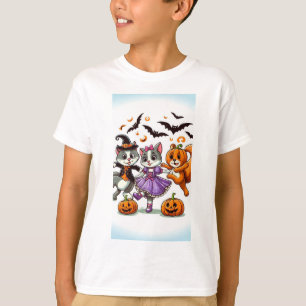 Dancing Animals in Halloween Costumes T-Shirt