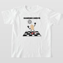 Dancing Arepa Funny Bilingual Venezuelan Arepa