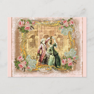 Dancing at Versailles Postcard