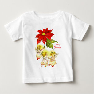 Dancing Baby Angels Christmas Baby Shirt