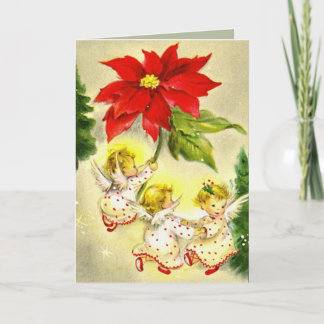 Dancing Baby Angels Greeting Card